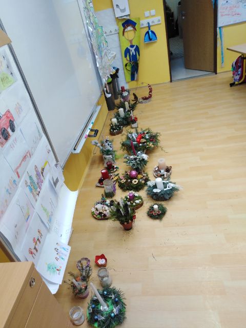 Soutěž vánoční svícen